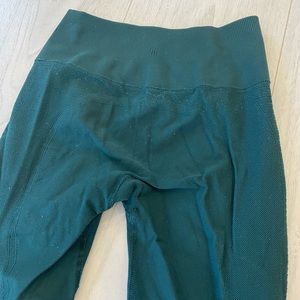 Lululemon Green Moto Leggings